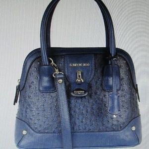London Fog Satchel,  NWOT, Dark Navy